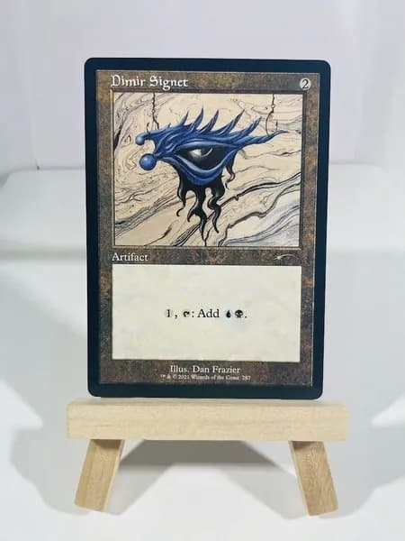 Набор MTG: Disenchant Beta, Diamond Valley, Dimir Signet +7 раритетов Коллекционные карты с защитным чехлом