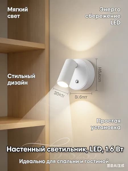 Настенный светильник, 5.13 Вт