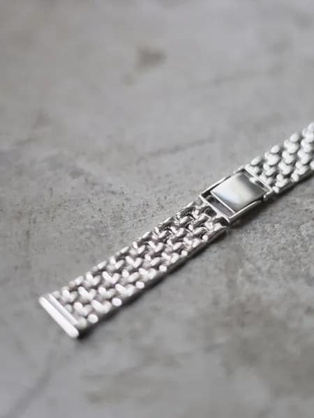 Platinor, Браслет для часов серебряный женский, 14 мм х 140 мм