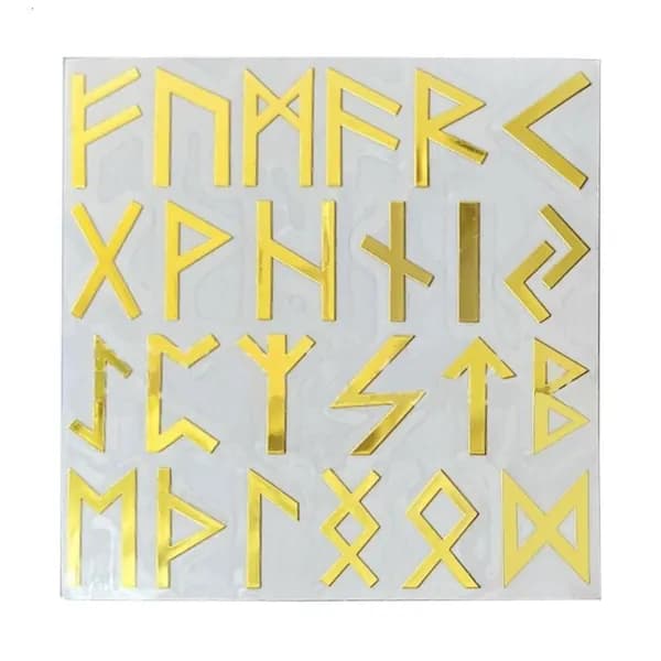 Люминесцентные наклейки из эпоксидной смолы с буквами, - L
