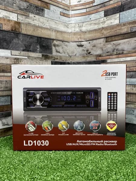Автомагнитола Carlive LD 1030,Bluetooth, FM/SD/MP3-ПЛЕЕР, 2 USB.