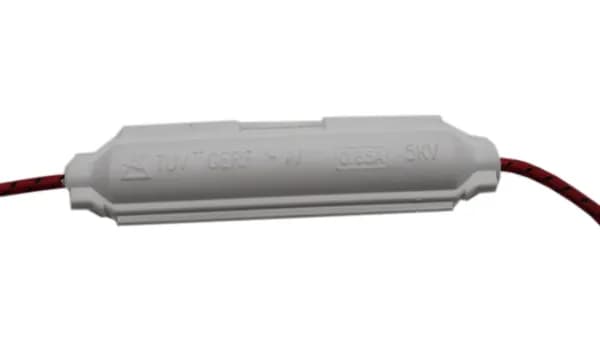 Предохранитель для микроволновки Beko, HOTPOINT 9178062370 (0.65A, 5KV, цвет: белый, размер: 80мм)