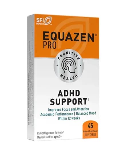 SFI Health (Klaire Labs), Equazen Pro, для поддержки работы мозга у детей и подростков с СДВГ, 45 жевательных конфет