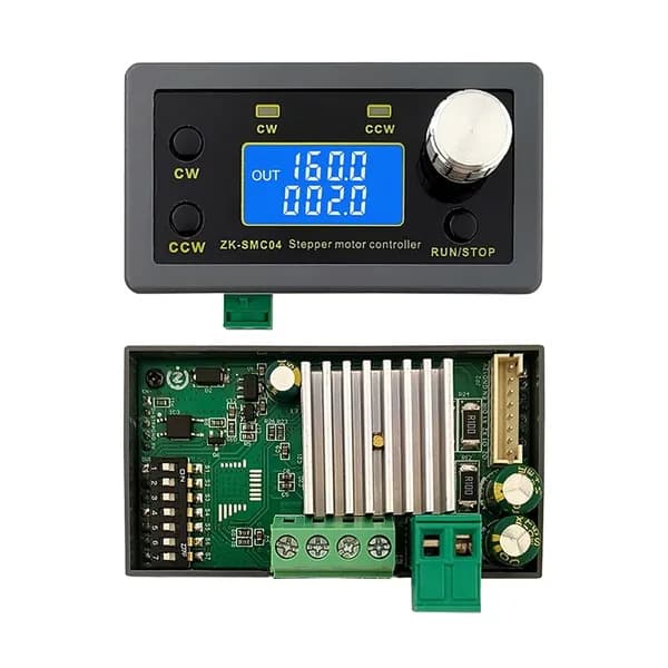 Драйвер и контроллер ZK-SMC04 шагового двигателя с панелью