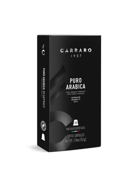 Кофе в капсулах Carraro Puro Arabica стандарт Nespresso - 10шт