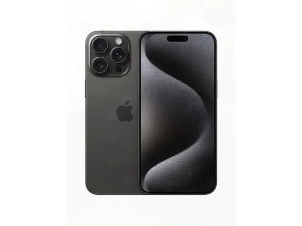 Муляж iPhone 15 Pro Max Black Titanium / Макет-копия смартфона Айфон 15 Про Макс чёрный титан / Образец для витрины iPhone 15 Pro Max чёрный титан