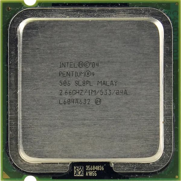 Процессор Intel Pentium 4 506 ( 2,66Ghz, 775, 1Mb, 1C/1T )