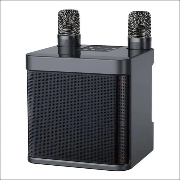 Колонка YS203KTV с Bluetooth и встроенными микрофонами, популярная для караоке