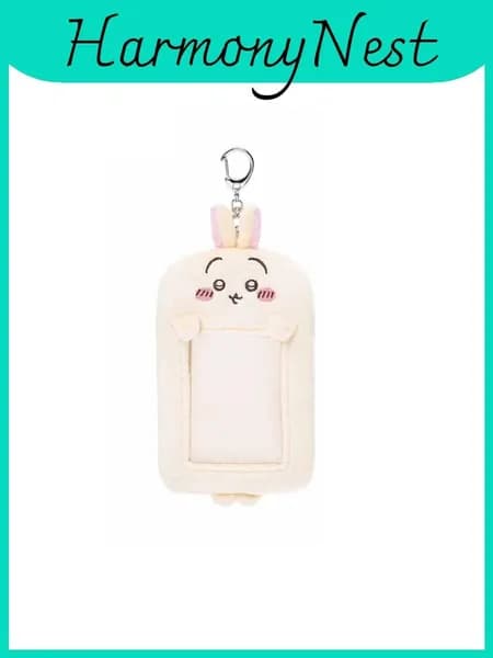 кардхолдер delightful cartoon plush с милым дизайном в виде животного, usagi, 15 см