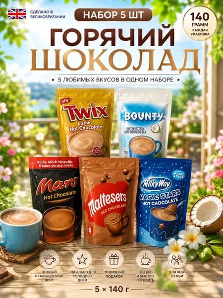 набор горячего шоколада