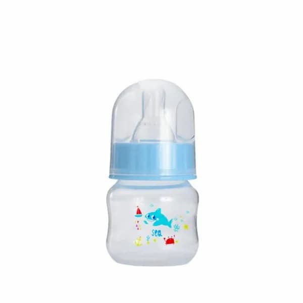 Бутылочка 50ml небьющаяся стандартная для новорожденных удобная для переноски бутылочкадляживотных