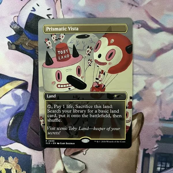 Кастомные прокси-карты высокого качества, MTG PROXY CARDS фойловые карты не, стандартный размер Prismatic Vista 2699