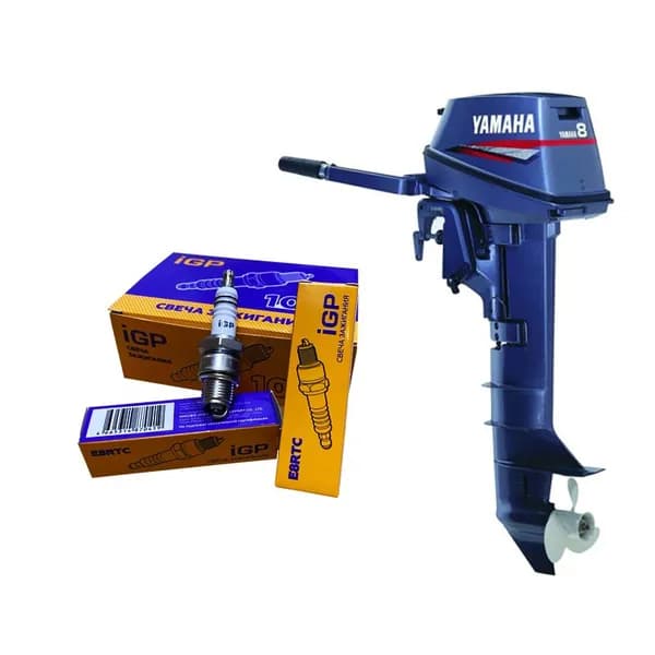 Свеча зажигания для лодочного мотора YAMAHA 6-8л.с 1шт