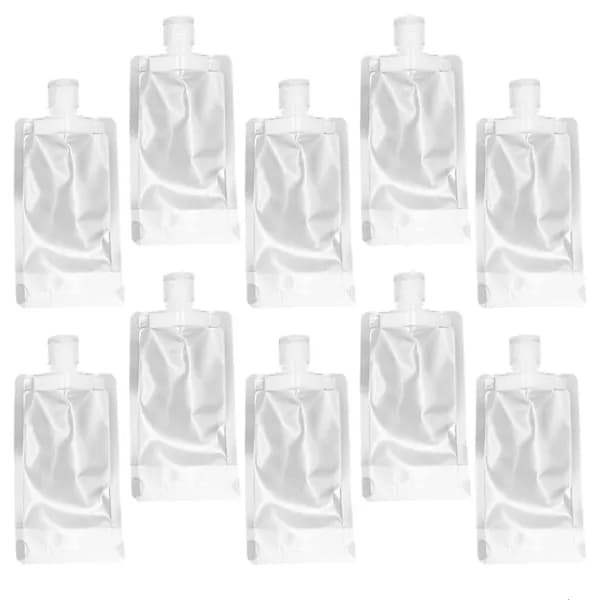 10 шт. косметических дозаторов из ПЭТ, 100ml - Стиль переворота