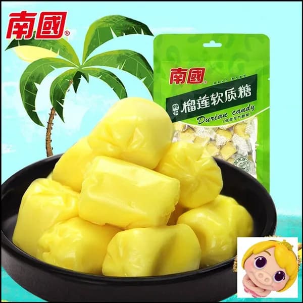 Hainan Specialty Nanguo Durian Candy 82 г / мешок * 2 сумки