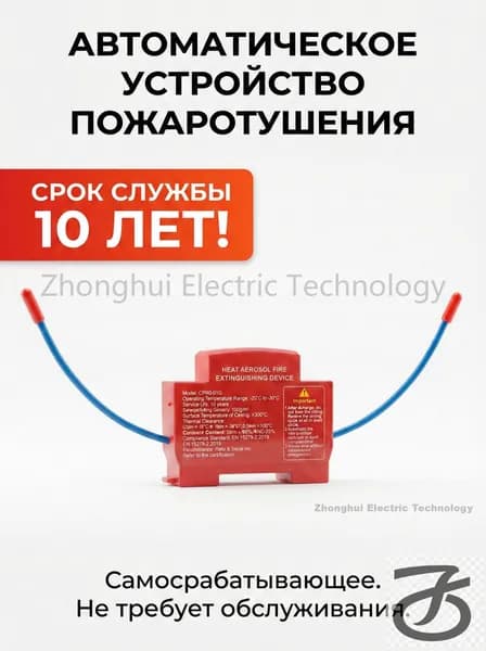 Огнетушитель аэрозольный в электрощит на DIN-рейку ORRO, автоматический самосрабатывающий, для дома и шкафа, 1-100 шт.