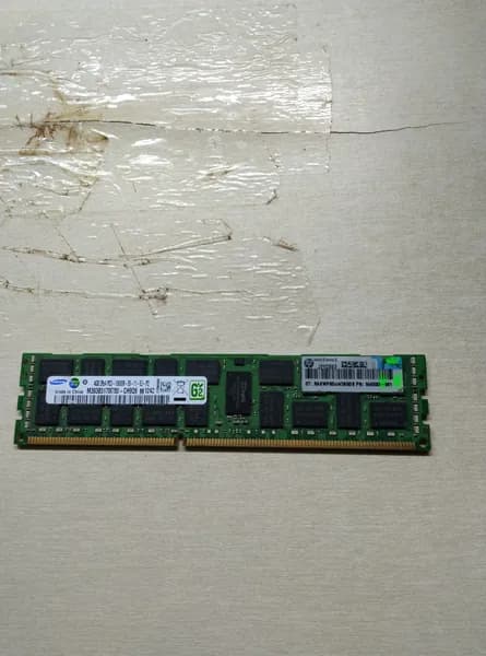 Оперативная память Оперативная память PC3 -10600R-19-11-E2-PL DDR3, 1 x 4 ГБ (PC3 -10600R-19-11-E2-PL)