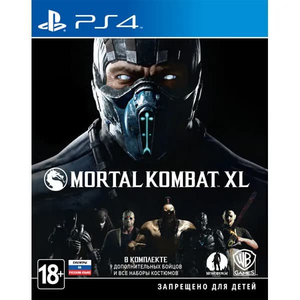 PS4 игра Mortal Kombat XL