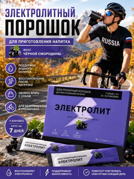 Электролиты для тренировок спортивное питание для восстановления и энергии