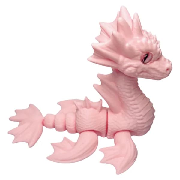 3D модель морского дракона, мини-фигурка