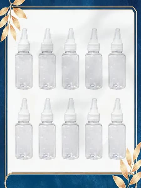 10 шт. прозрачные бутылки для смешивания красок, 30ml