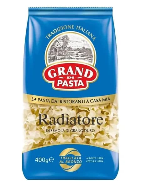 Grand Di Pasta Изделия макаронные Радиаторе, 400 гр