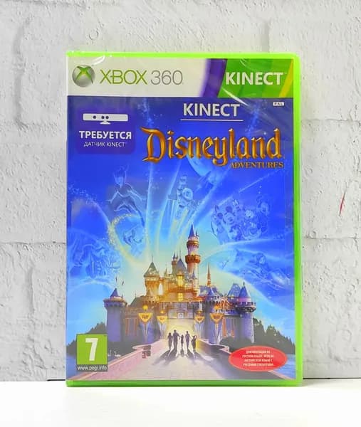 Kinect Disneyland Adventures Русские субтитры Видеоигра на диске Xbox 360. Товар уцененный