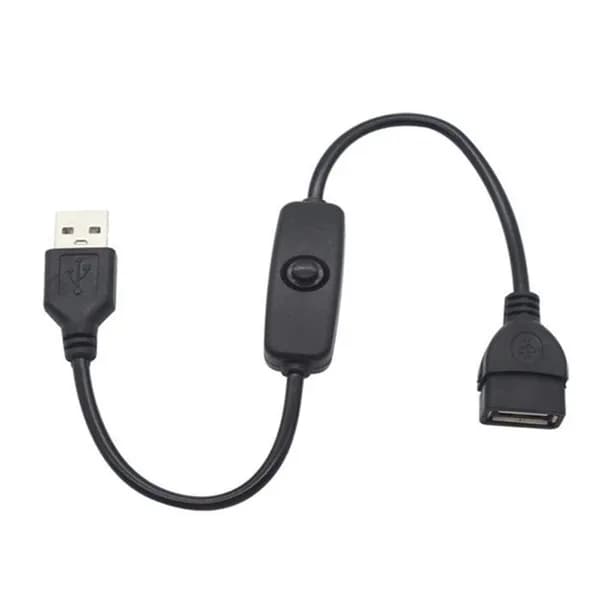 Удлинитель USB с выключателем (папа-мама) (1 шт.)