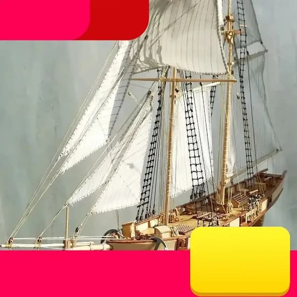 модели для сборки/ деревянная модель корабля/Харко