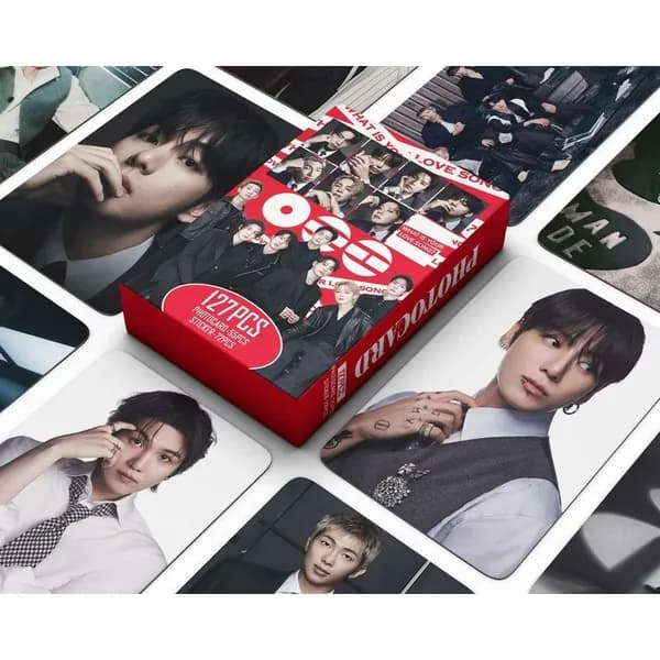 Kpop фотокарточки BTS ARIRANG 127 шт в коробке коллекционные карточки Jung Kook
