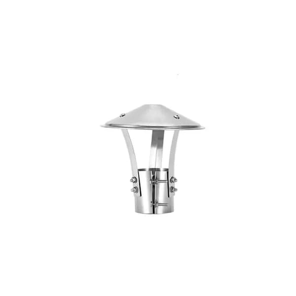 Круглый колпак на дымоход из нержавеющей стали, - 75mm