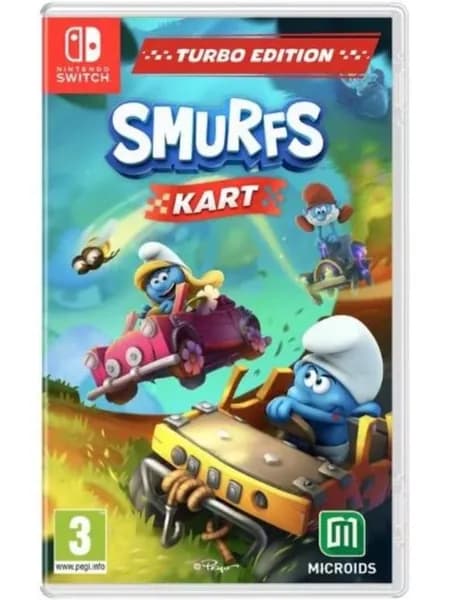 Игра Nintendo Switch: Smurfs Kart. Turbo Edition (Картридж) (Nintendo Switch, Английская версия)