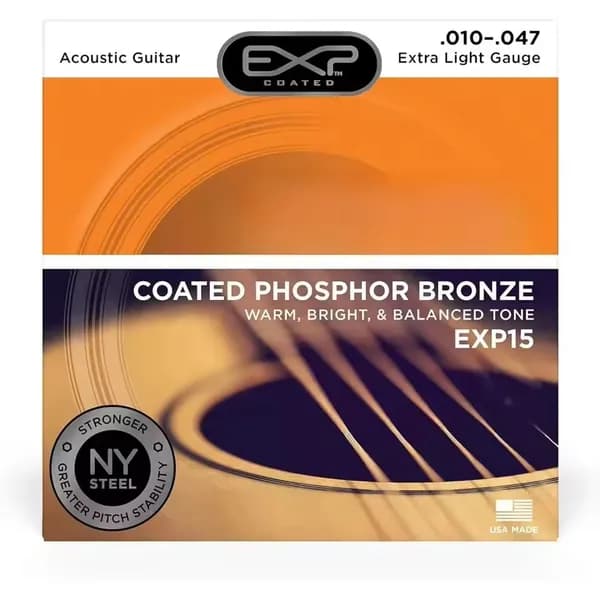 Cтрун для акустической гитары D'Addario EXP15 10-47