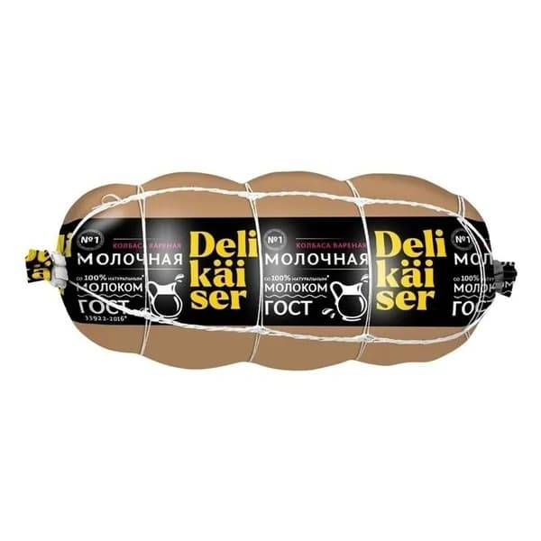 Колбаса вареная Delikaiser Молочная 400 г