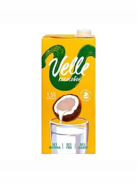 Напиток овсяный Velle кокос 1,5% 1 л