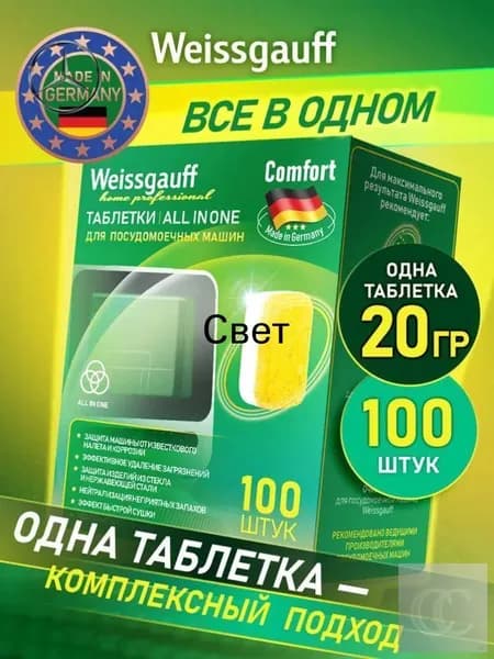 Очиститель для посудомоечных машин