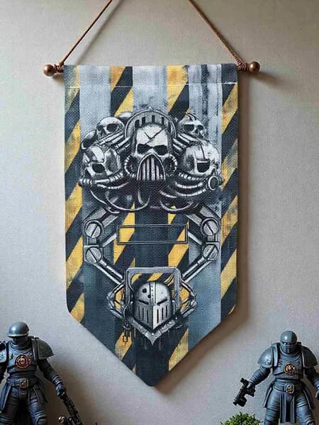 Warhammer 40K, Боевой штандарт легиона, Боевой штандарт, Товары Warhammer 40K 30*16 см 1 шт.