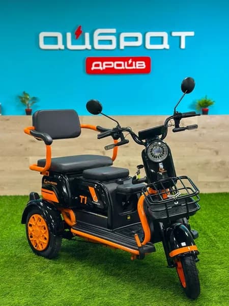 Электроскутер для взрослых Kugoo T1 (2025 года, задний привод, 500W, 20800 мАч, 48V)