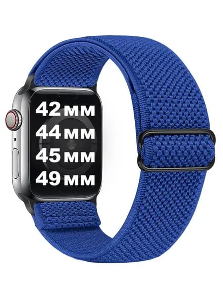 Ремешок для Apple Watch 42, 44, 45, 49 мм нейлоновый