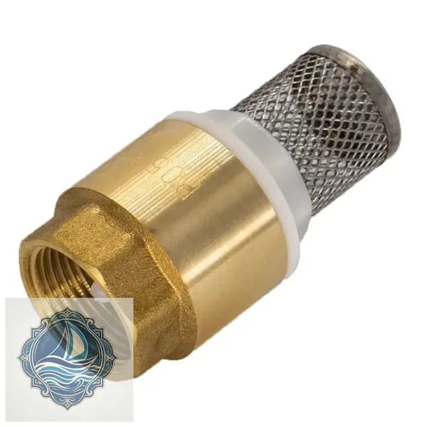 Обратный клапан для воды 1/2" с сеткой