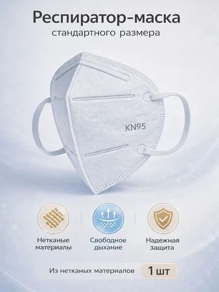 Респиратор профессиональный, 1 шт.