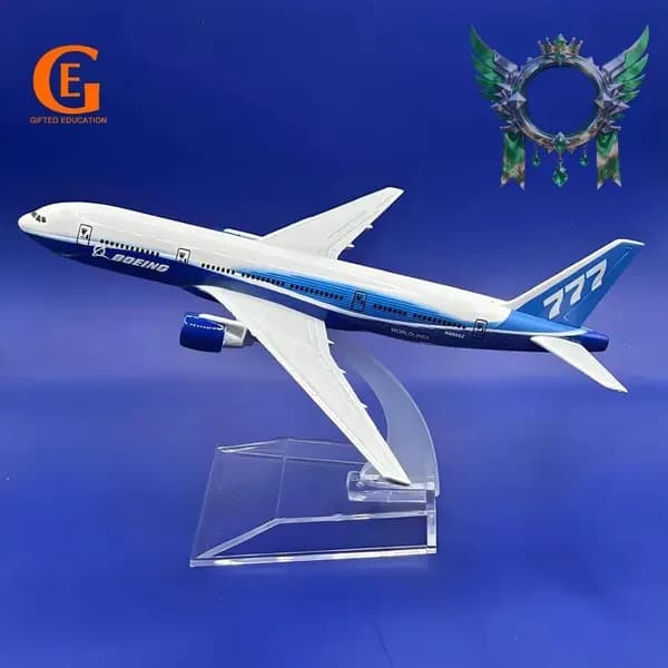 Металлическая Модель Самолета Боинг 777, Авиакомпания Boeing 777