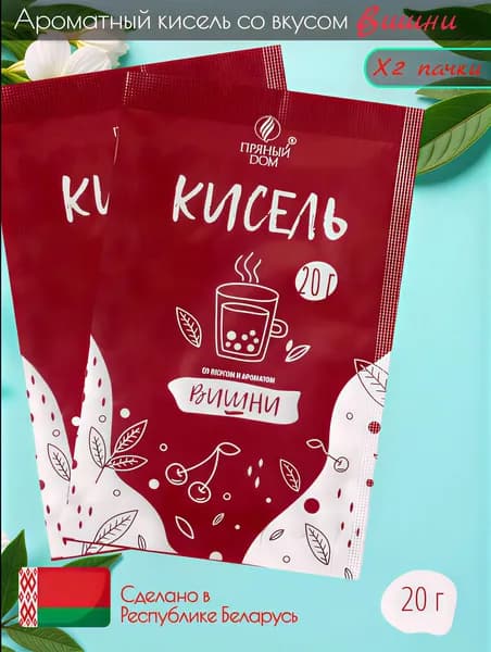Кисель со вкусом и ароматом вишни, 40 г