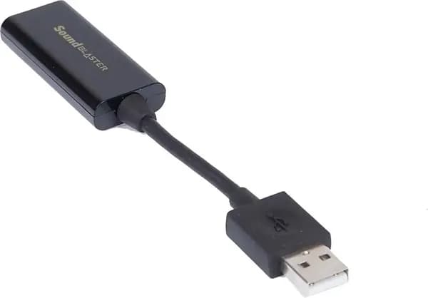 Внешняя звуковая карта USB Creative Sound Blaster Play! 3, 2.0, Ret черный (70SB173000000)