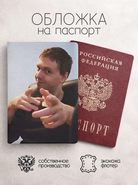 Обложка на паспорт папич