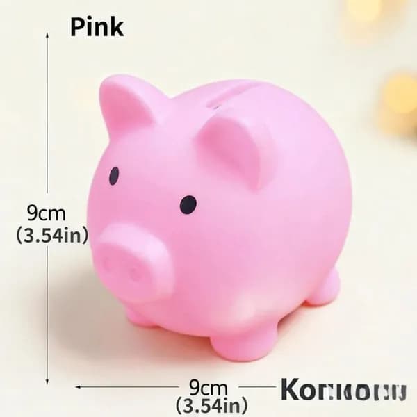 Копилка для денег, 9х9 см, 1 шт