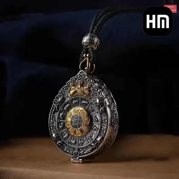 Винтажное ожерелье с подвеской в виде Будды