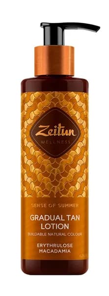 ZEITUN Лосьон-автозагар постепенного действия "Ритуал Солнца", 200 мл