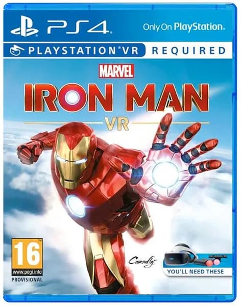 Игра для PS4 Marvel's Iron Man VR (только для PS VR1) (Диск) (PlayStation 4, Русская версия)