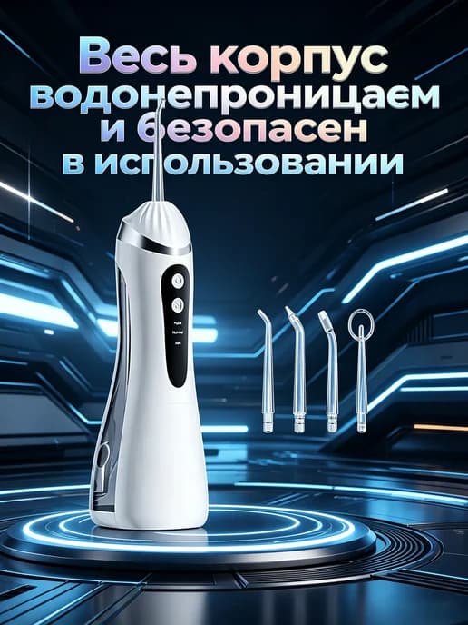 Ирригатор для зубов и десен портативный